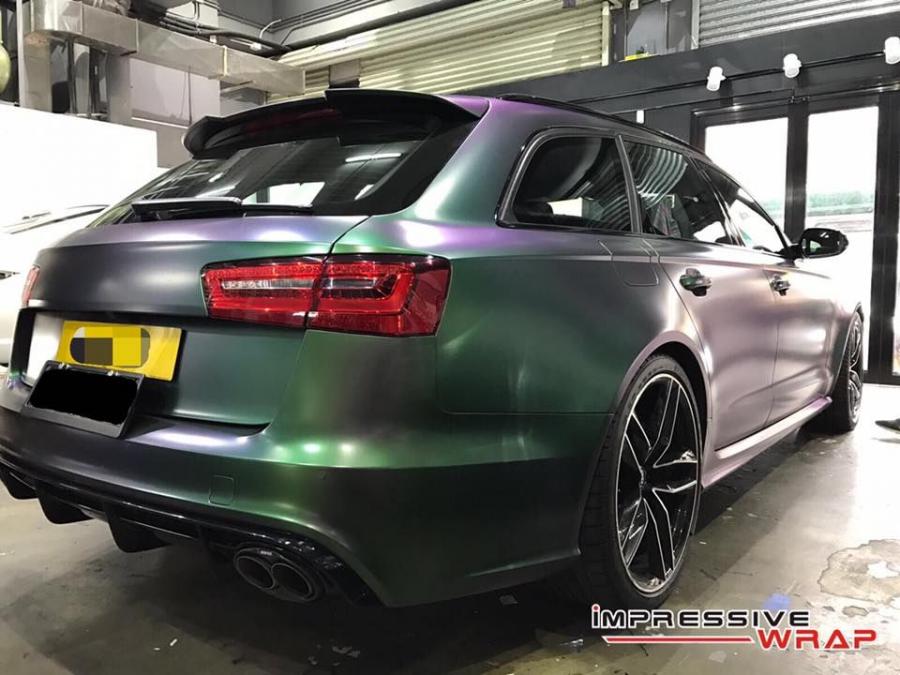  Audi RS6 Avant by Impressive Wrap 2016 года  (фото 8 из 10)